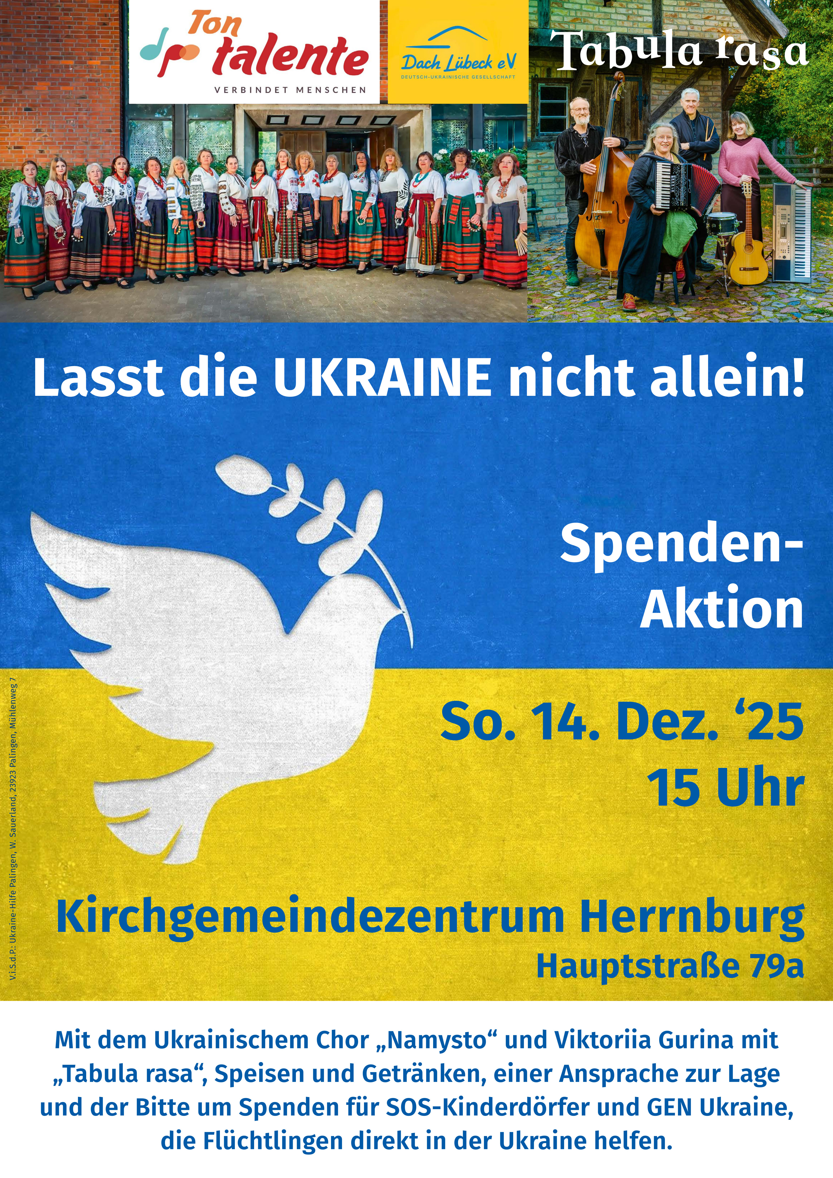 UA Spenden Aktion 251117